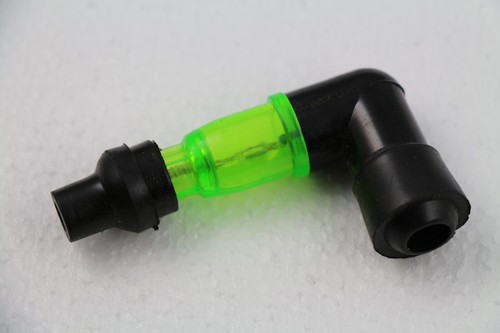 Spark plug cap flashing - plug,