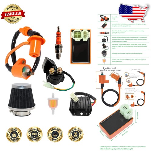 Racing cdi ignition coil kit - racing,